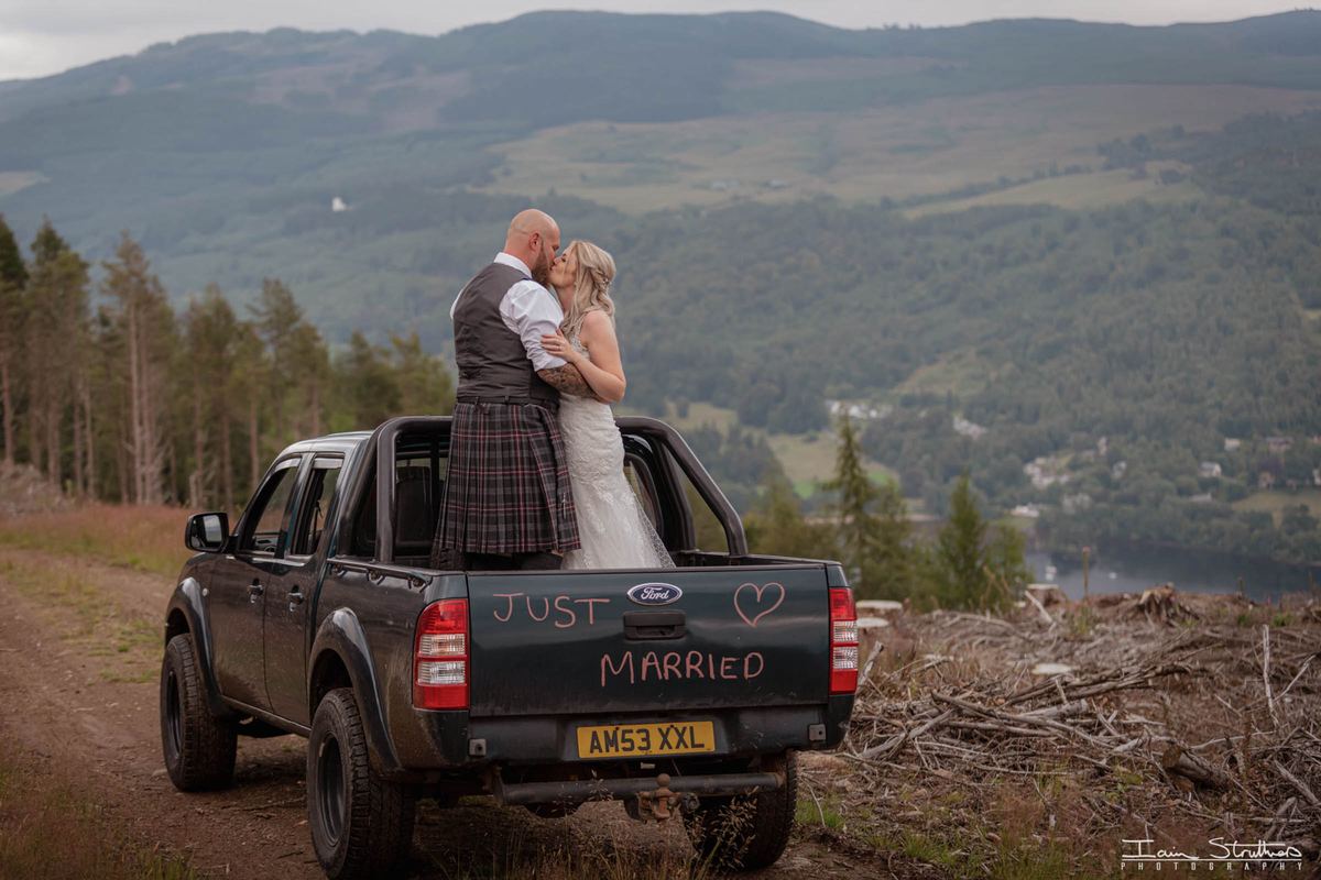 Wedding photography by Iain Struthers Photography, Scotland