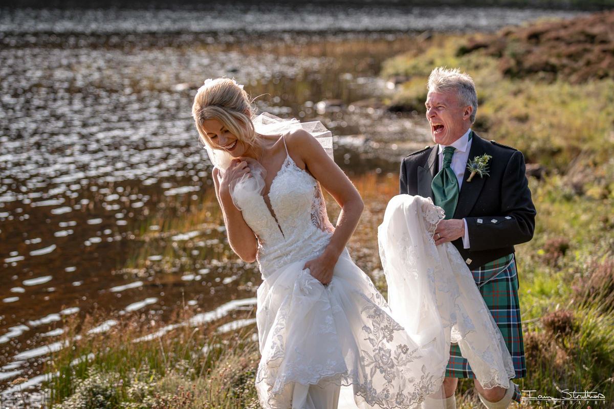 Wedding photography by Iain Struthers Photography, Scotland