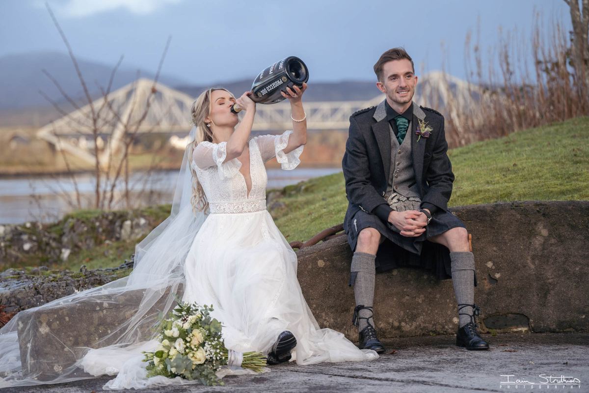 Wedding photography by Iain Struthers Photography, Scotland