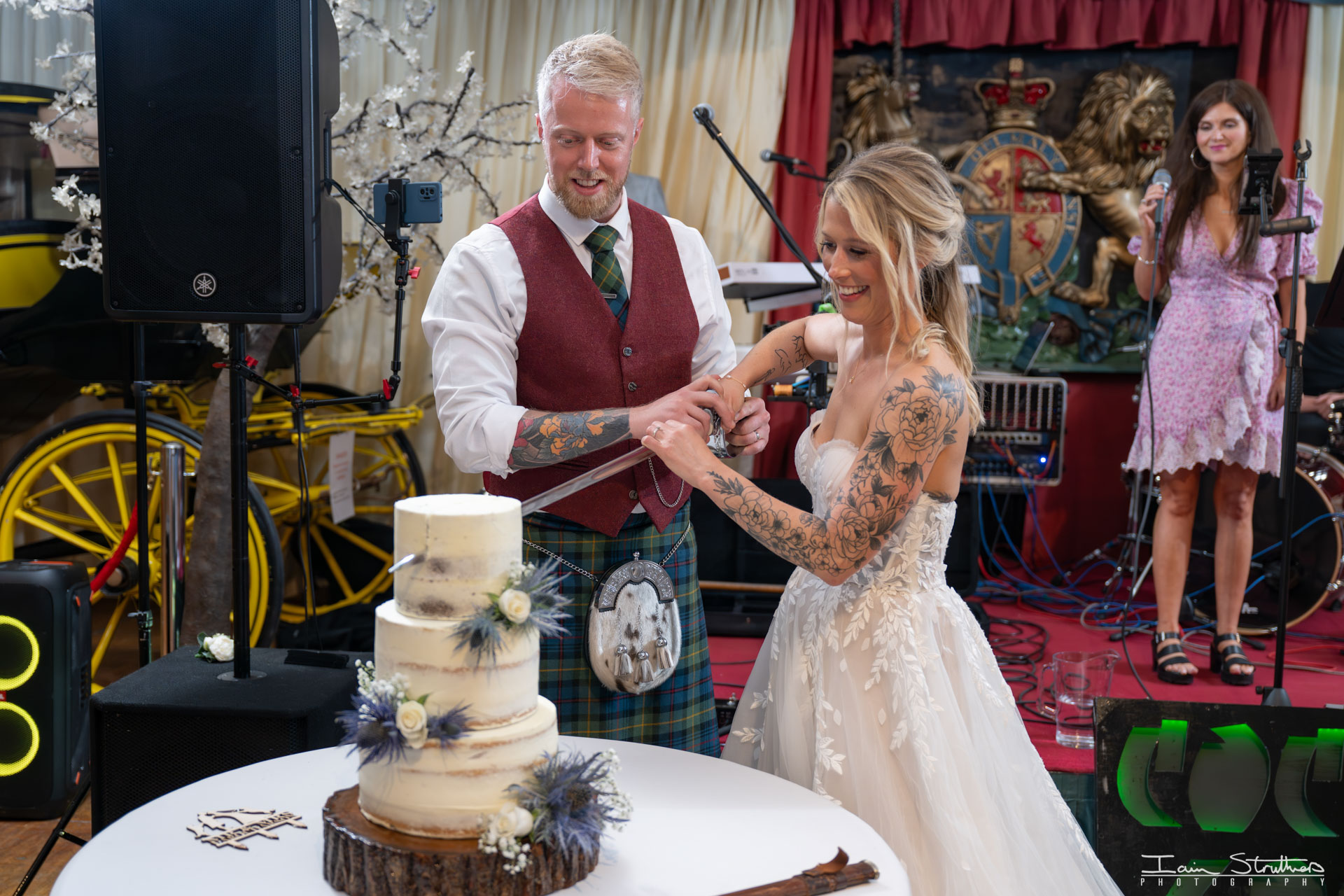 Brenna & Callum wedding photograph 66