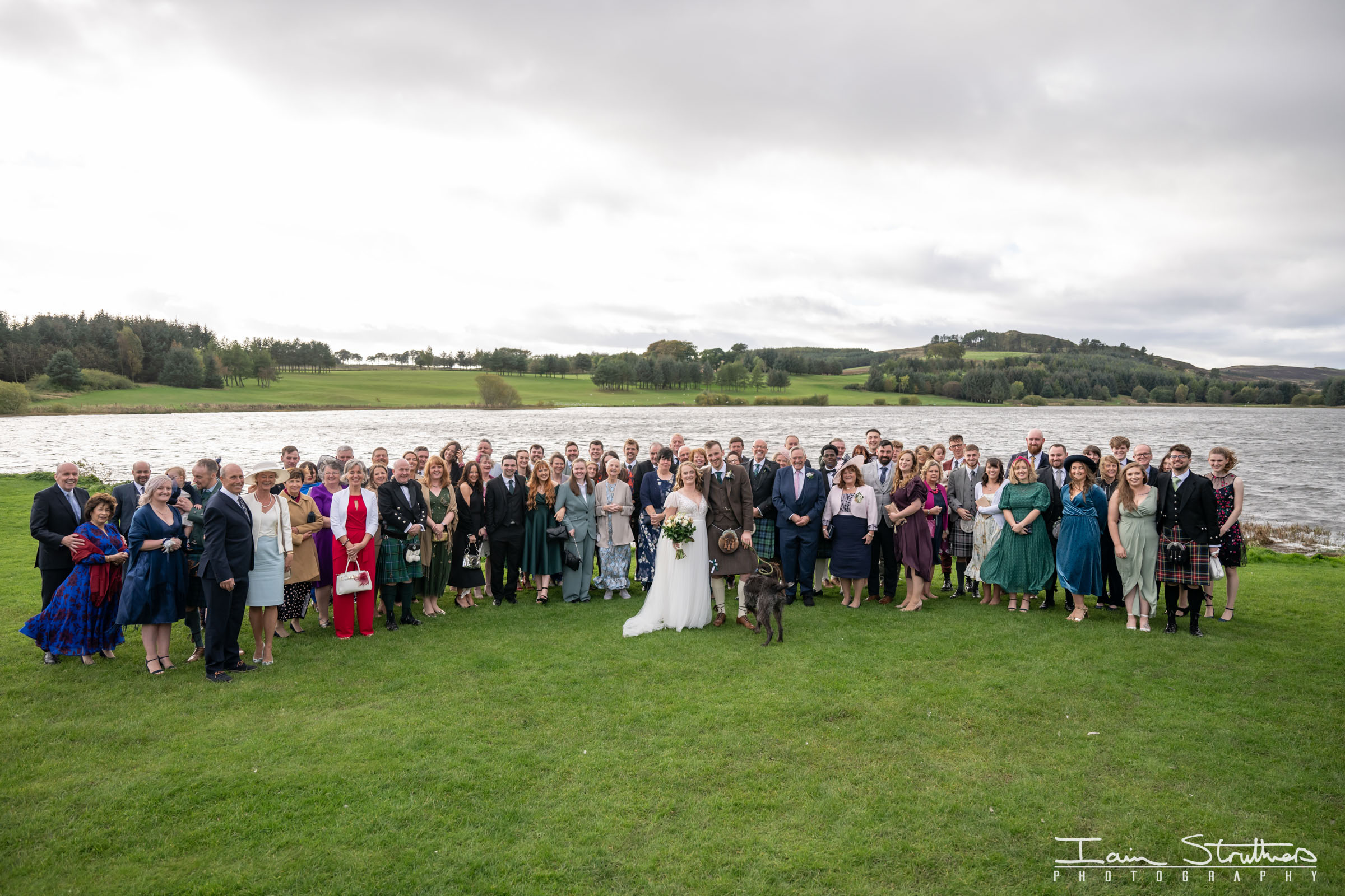 Claire & Finlay wedding photograph 71