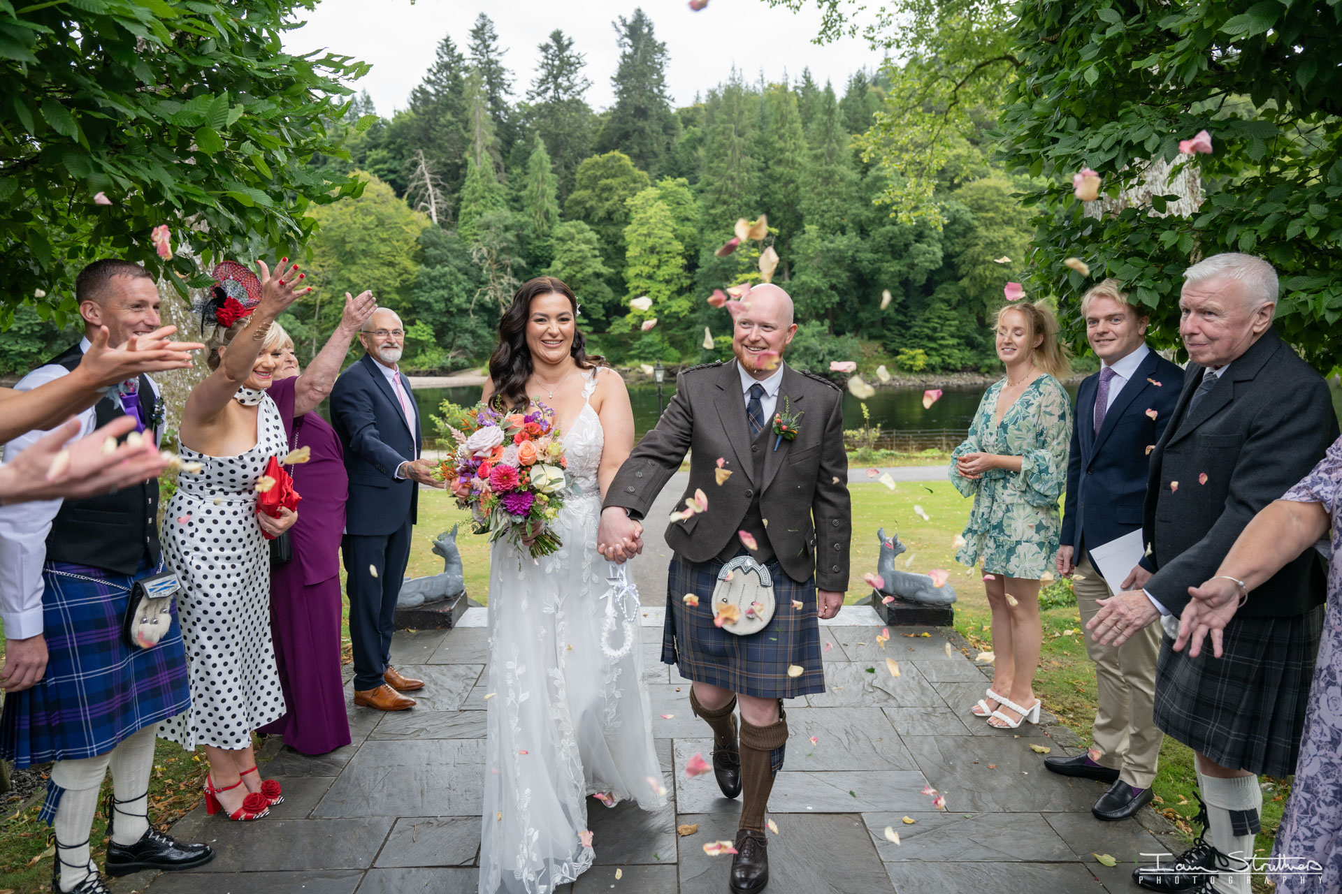 Jade & David wedding photograph 49