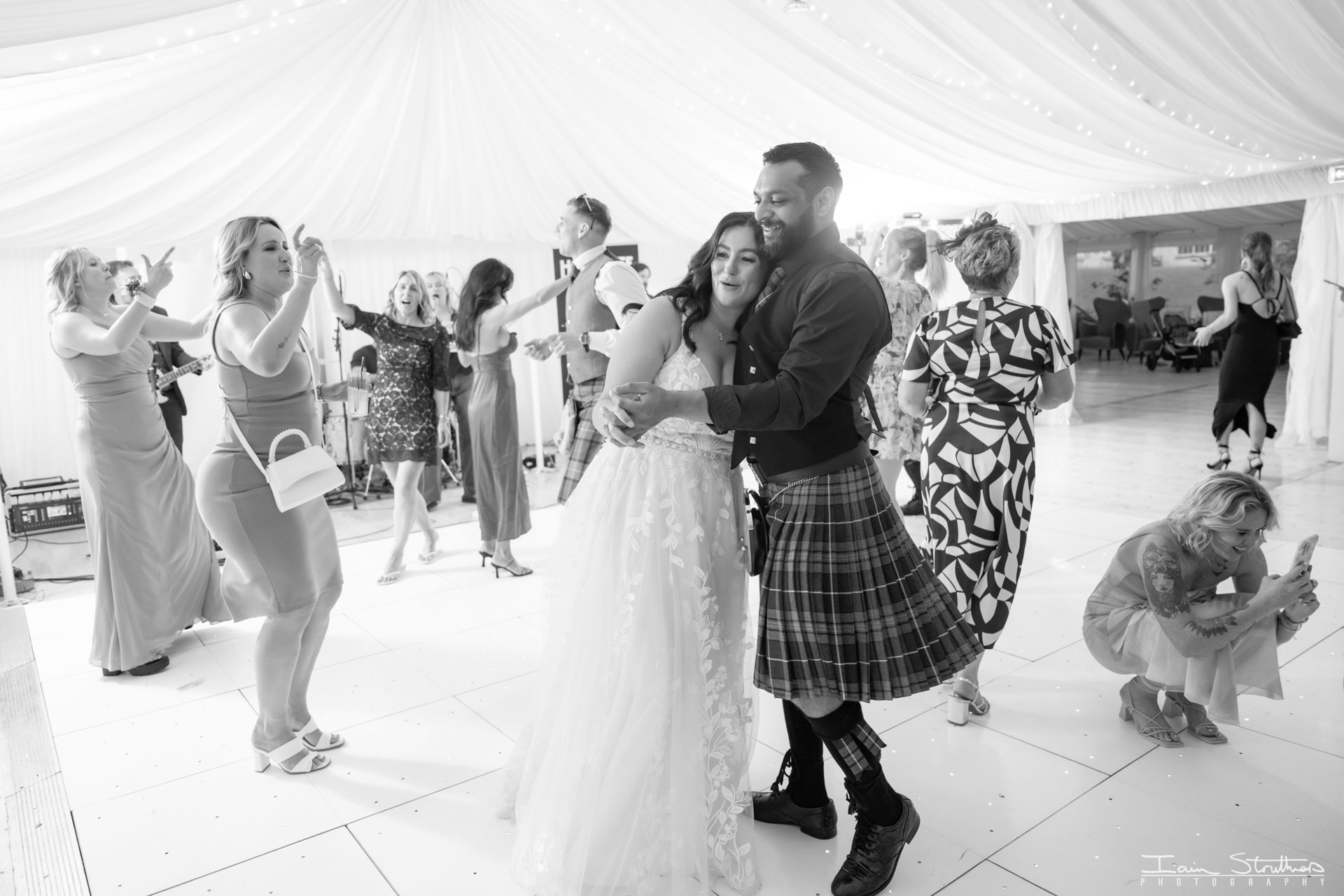 Jade & David wedding photograph 110