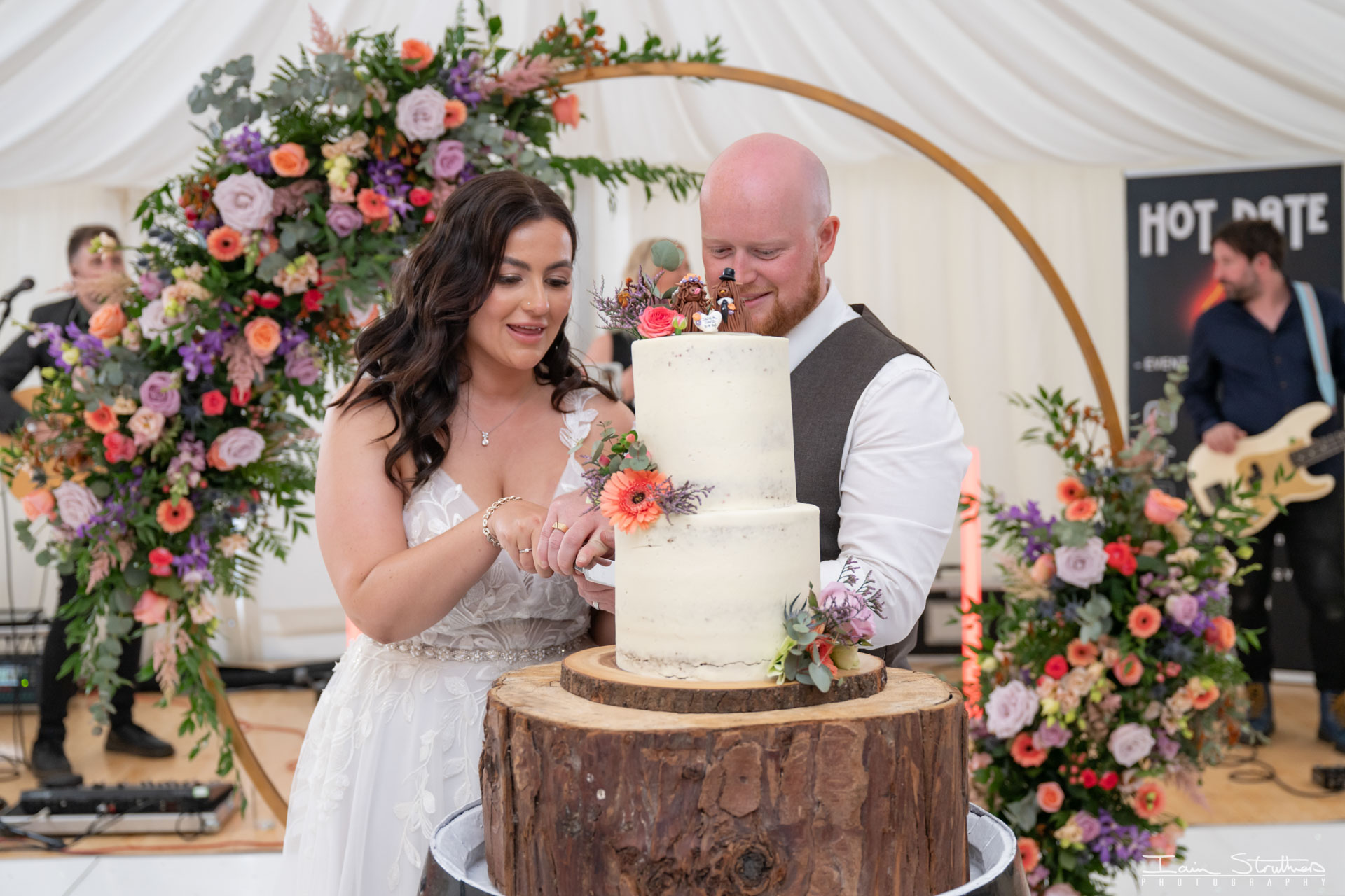 Jade & David wedding photograph 98